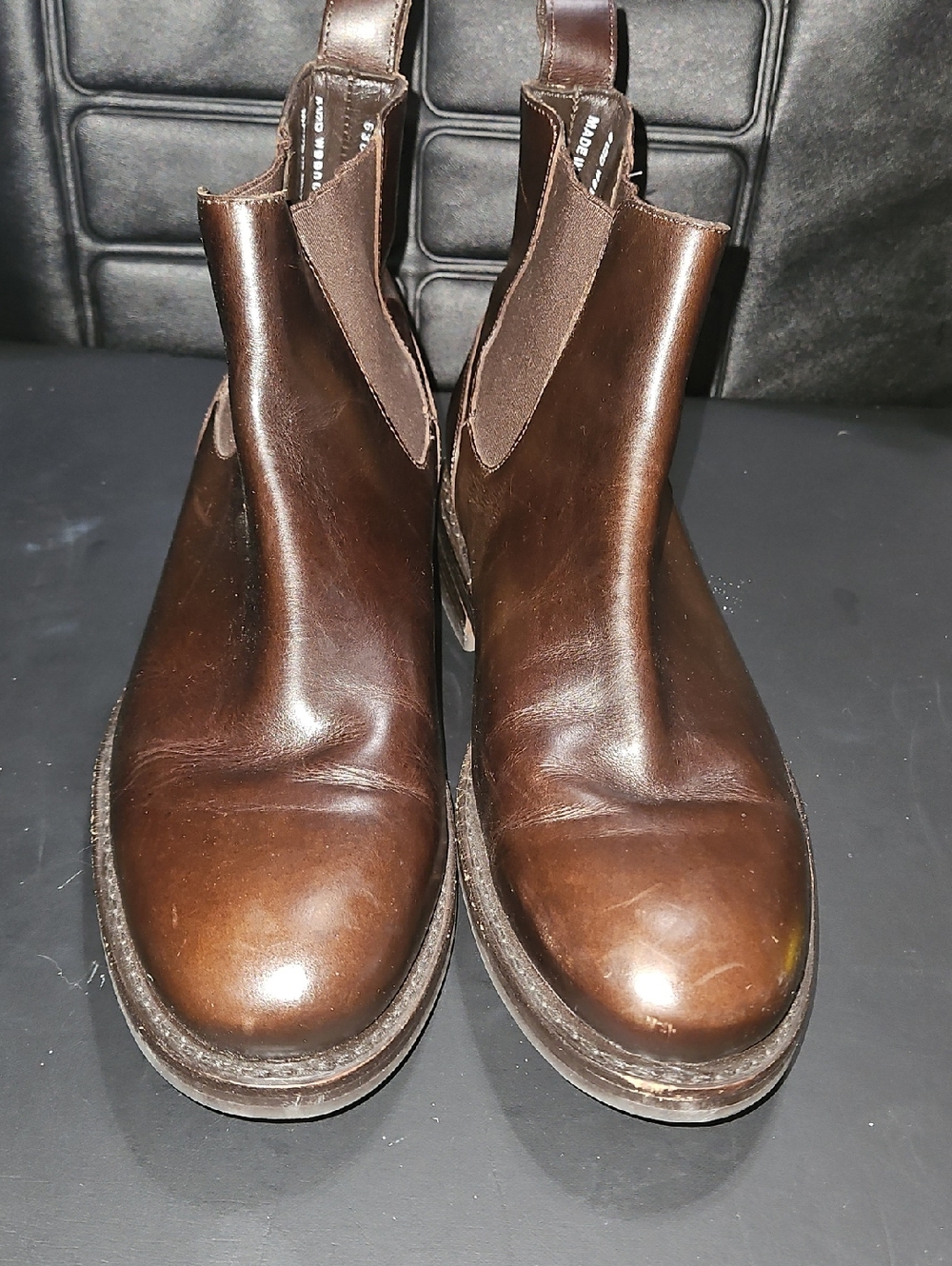 Wolverine Men's Dark Brown Leather Chukka Boots Size 8.5 D
